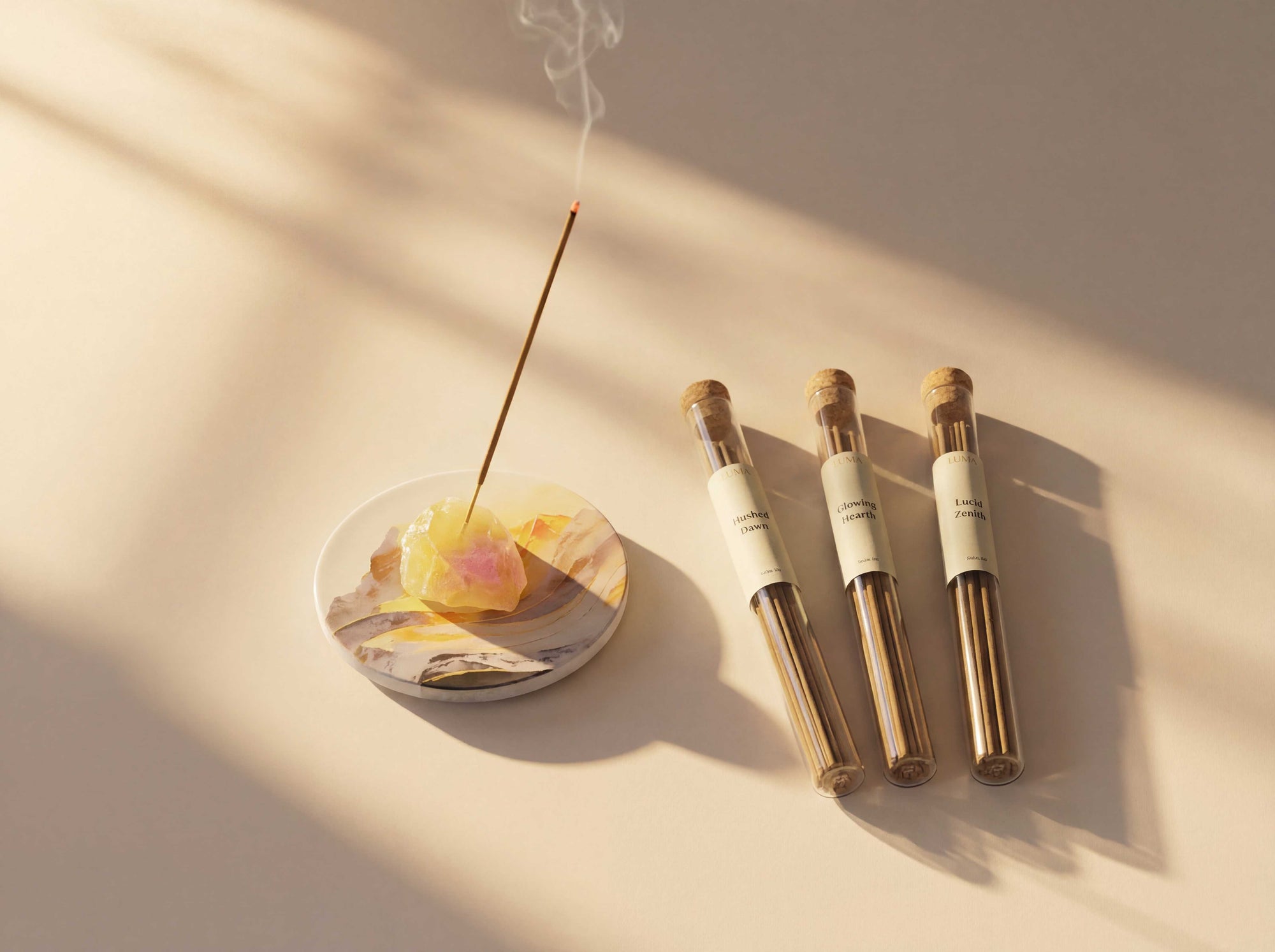 Alpenglow Collection: Crystal Energy Incense Set