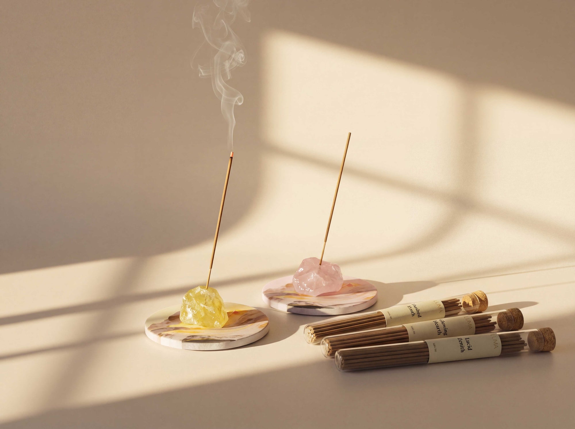 Alpenglow Collection: Crystal Energy Incense Set